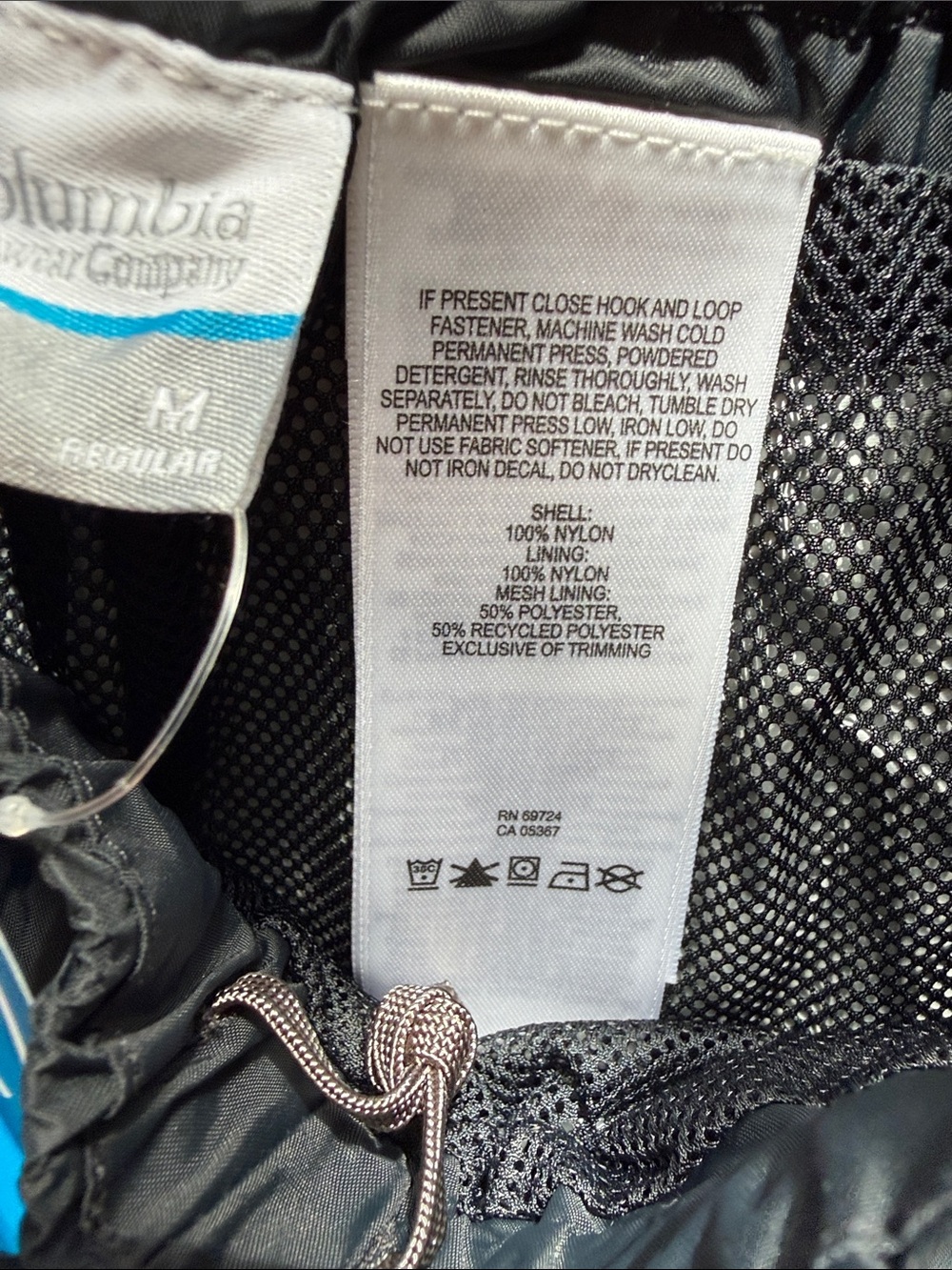 Columbia Blue and White Apparel Tags - Picture 3 of 8